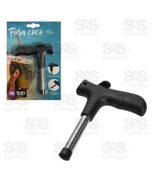 Furador De Coco Inox Top Útil TOP1280