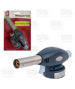 Maçarico Automático Culinário Recarregável Barcelona BAR-21408-32