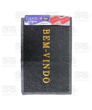 Tapete Bem Vindo Antiderrapante Cores variadas Top Útil TOP1901