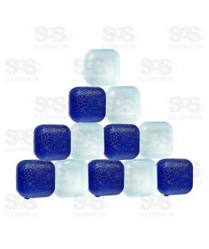 Gelo Artifícial 16 Cubos Coloridos Top Útil TOP1885