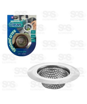 Ralo De Aço Inox Para Pia 5,7cm Top Útil TOP1087