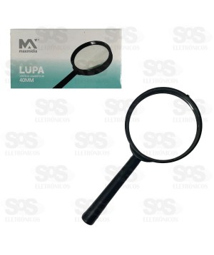 Lupa Profissional 40MM Maxmidia MAX-66804-11