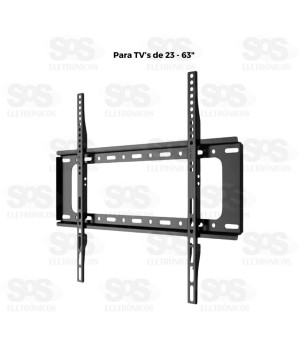 Suporte Fixo Para TV De 23 a 63 Polegadas YA-7129
