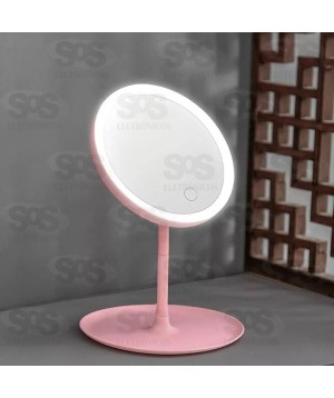 Espelho De Maquiagem Com LED Top Útil TOP1498/1499