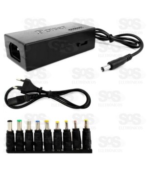Fonte De Notebook Universal 10 Plugues 120W Maxmidia MAX-2120