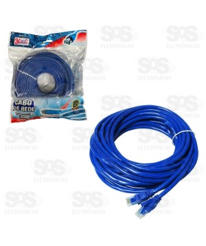 Cabo De Rede CAT-5E 30 Metros YA-0224