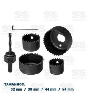 Conjunto De Serra Copos 6 Peças FBG3020