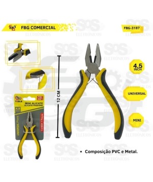 Mini Alicate Universal 4,5 Polegadas FBG 3187