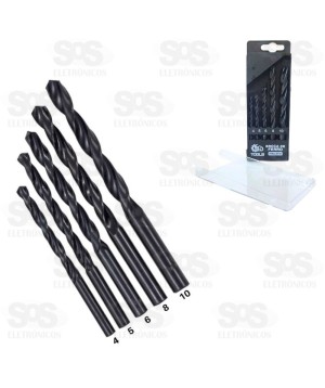 Kit De Broca Para Ferro 5 Peças FBG 3171