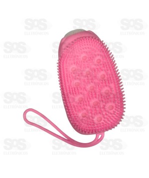Esponja De Silicone Para Banho Bucha Macia Top Útil TOP0746