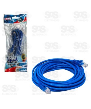 Cabo De Rede CAT-5E 2 Metros YA-0156
