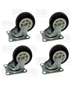 Kit de Rodízio Giratório FBG 3406