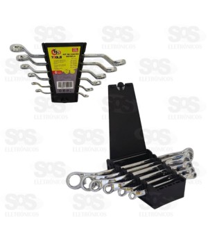 Jogo De Chave Estrela 6 Peças FBG 3139