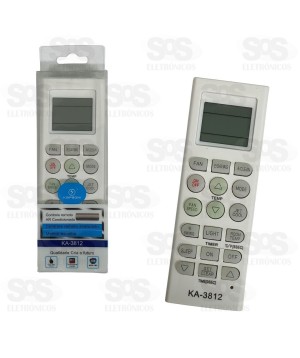 Controle Remoto Para Ar Condicionado LG Kapbom KA-3812