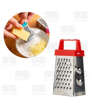 Mini Ralador 4 Faces Inox Top Útil TOP0494