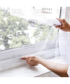 Kit 2 Telas Mosquiteira Para Janelas 150x180cm Caerus CRS-2503