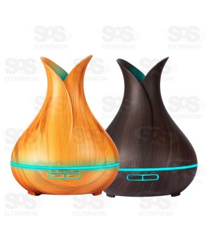 Difusor Umidificador Aromático Ultrassônico 500ML B-Max BM029