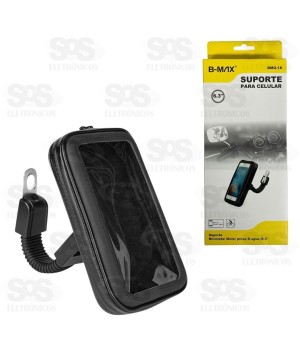 Suporte de Celular Para Moto Impermeável B-Max BMG-18