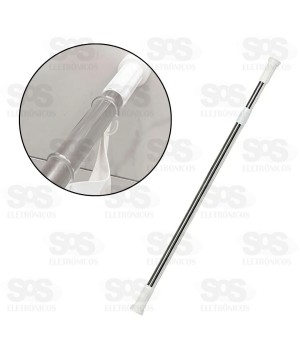 Varão Bastão Extensível Para Cortina 140-260cm B-Max BM-F1219