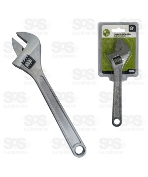 Chave Inglesa Ajustável 8 Polegadas HM-705