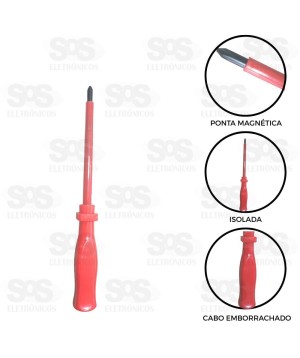 Chave Philips 4 Polegadas Isolada HM-717