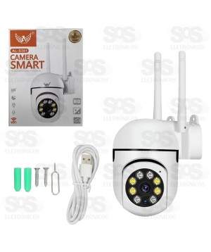 Câmera de Segurança Inteligente Wifi HD 1080P Altomex AL-S381