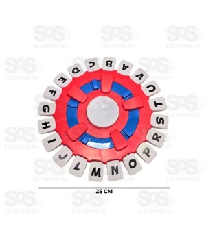 Jogo de Tabuleiro Stop Trava Letra Toy King TK-AB9790