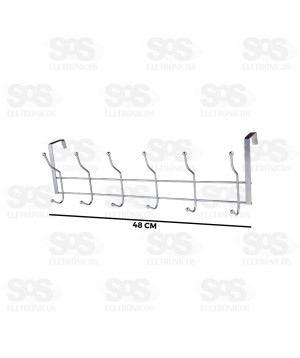 Gancho Metálico Multiuso Top Útil TOP0254