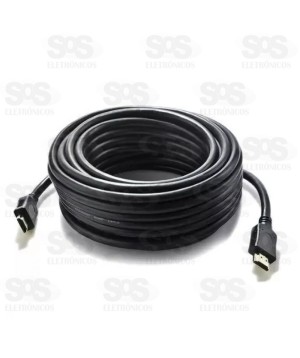 Cabo HDMI 20 Metros Full Hd 1080p Sem FIltro Exbom 3008