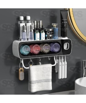 Suporte Escova de Dente Com Dispenser RA-920