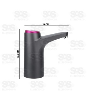 Bomba Elétrica Para Galão De Água 600ml Altomex A-506