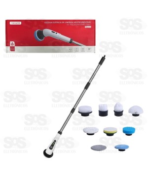 Esfregão Elétrico de Limpeza 9 Em 1 Tomate MQJ-654