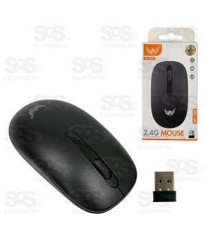 Mouse Sem Fio À Pilha 2.4GHz Altomex AL-9503