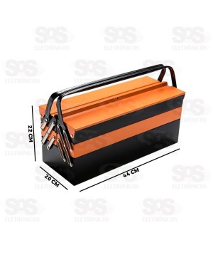 Caixa de Ferramentas 5 Divisões Hai Brasil FER119