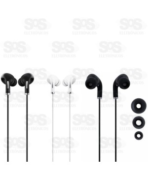 Fone de Ouvido com Microfone Lelong LE-0204