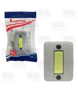 Interruptor Simples de Sobrepor 10A 250V Luster 10351