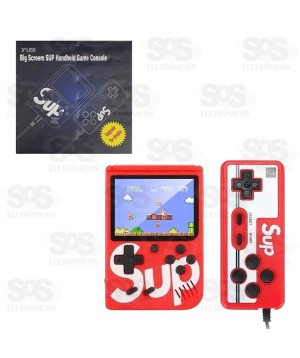 Mini Game Portátil Com Controle Sup Game Box 400 Jogos