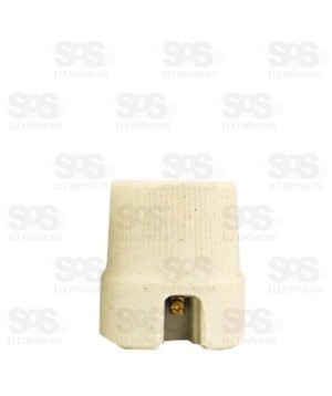 Bocal Porcelana Para Plafonier E-27 Foxlux 24.48