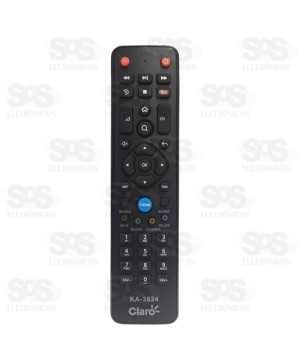 Controle Remoto Claro Box TV 4K Ultra HD Kapbom KA-3824