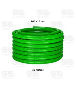 Mangueira Lisa Com Kit 7/16x1,5mm 30 Metros Famastil F90.50