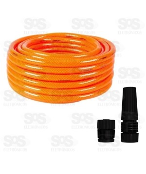 Mangueira Trançada Com Kit 1/2x2mm 15 Metros Famastil F90.01