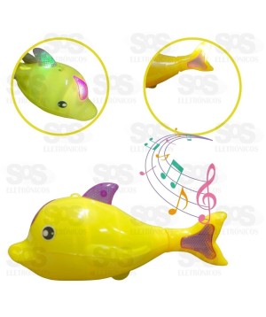 Peixinho Divertido Com Luzes e Sons Toy King TK-AB9035