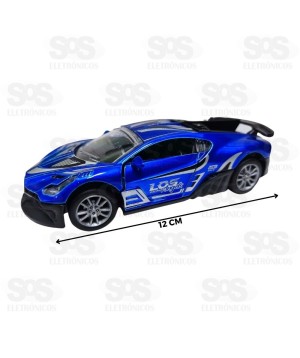 Miniatura Carro Esportivo Metal Abre Porta Unitário TK-AB6931