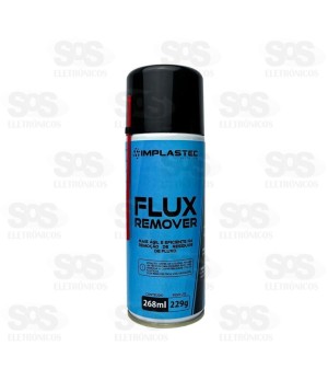 Flux Removedor Resíduos de Solda Spray 268ml Implastec