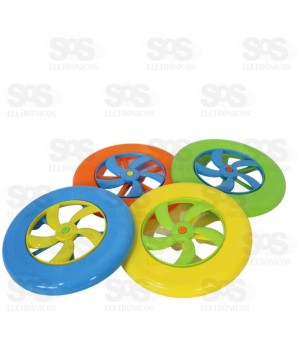 Frisbee 22cm Cores Variadas Toy KIng 0147