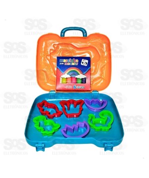 Maleta Dino Massinha De Modelar Pica Pau 911