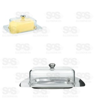 Mantegueira Inox Com Tampa em Plástico Onyx 1166