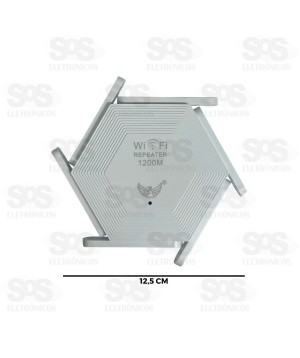 Repetidor de Sinal Wi-Fi 6 Antenas 2.4GHz Altomex AL-WR56T