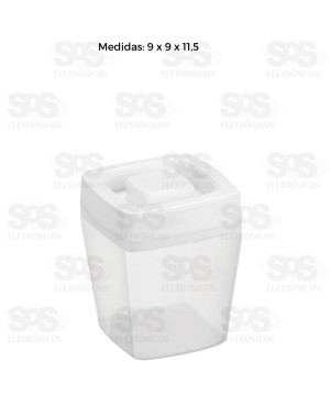 Porta AlgodãoCom Tampa Cores Variadas Rainha 79