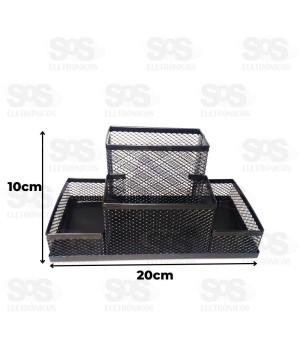 Porta Treco Multiuso De Ferro 4 Divisão Top Útil TOP0246